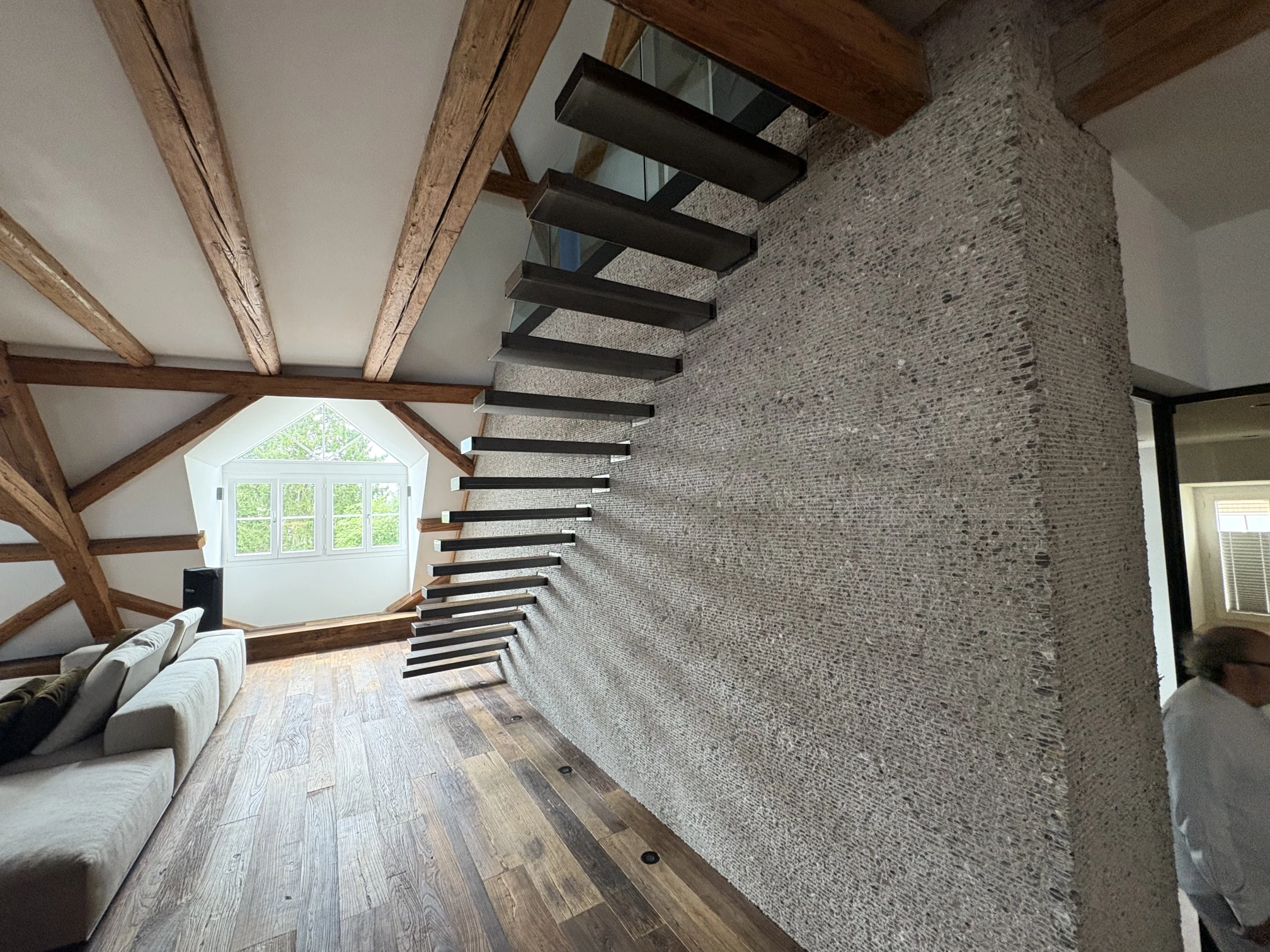 Dällikon Glasgeländer und Treppe